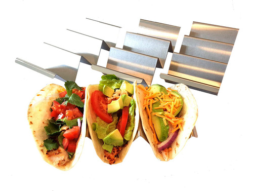 Oh Ovation Home Soportes Para Tacos De Acero Inoxidable Con 