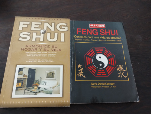 Lote X 2 Libros De Feng Shui.  V. Miles/kennedy. Olivos.