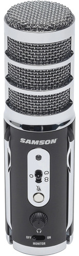 Microfone Condensador Satellite Samson Usb/ios