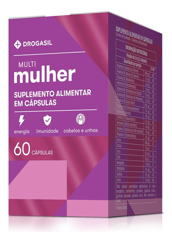 Drogasil Multi Mulher Sabor Neutro