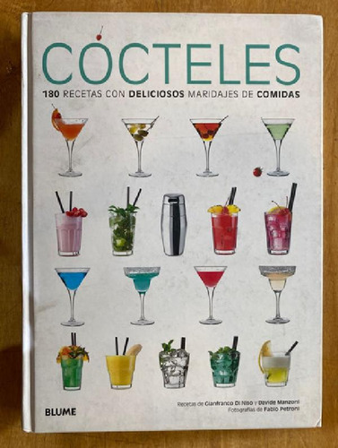 Libro - Cocteles - 180 Recetas - Gianfranco Di Nisio - Blum