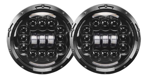 Par De Faros Led De 7 Pulgadas For Freightliner Century