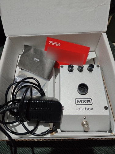 Talkbox Pedal Mxr Voz Robótica Sintetizado Daft Chromeo Zapp