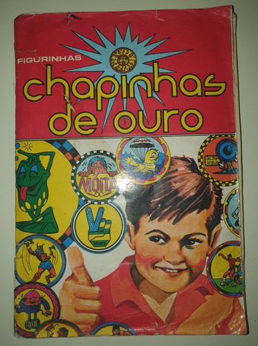 Álbum Figurinhas Chapinhas De Ouro Completo Chapinha Pelé 78