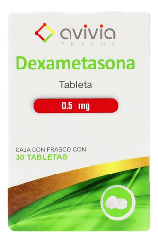 Dexametasona 30 Tabletas 0.5 Mg Avivia Pharma