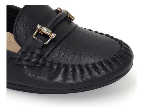 Zapato Mocasin De Dama Par&ss Kn24i2-03 Negro