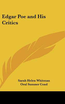 Libro Edgar Poe And His Critics - Whitman, Sarah Helen