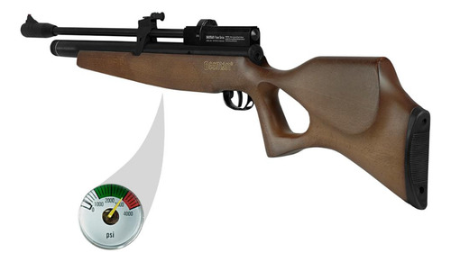 Pcp 5.5mm Beeman Madeira Commander 1518 Com Alvo Full Metal