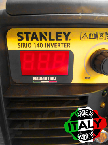 Soldadora inverter Stanley Sirio 140 50Hz/60Hz 230V