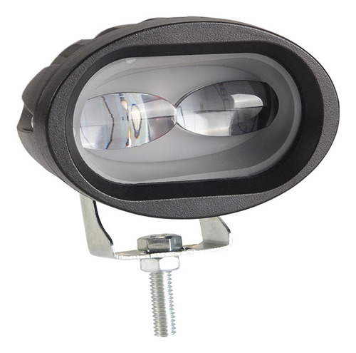 1 Foco De Lente Ovalada Led 6d De 4 Pulgadas Luz Blanca Y A