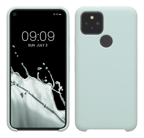 Kwmobile Funda Compatible Con Google Pixel 5 - Funda De Sil.