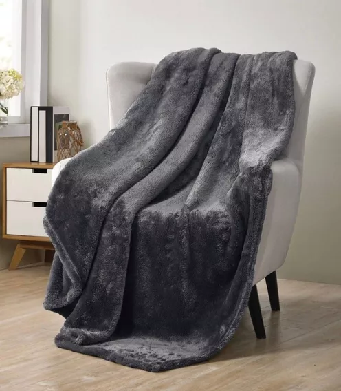 Manta Para Sillón Polar Soft Con Corderito Súper Suave