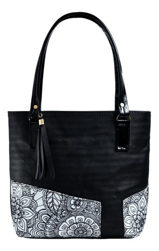 Bolsa Dama Grande Mod 1353 Negro Bolso