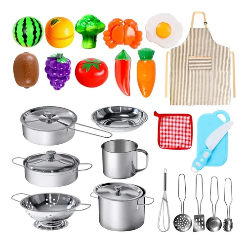 28pcs Pretend Play Juguetes De Cocina, Juego De Cocina ...