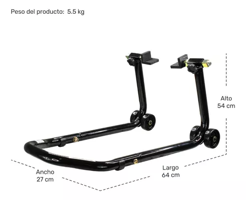 Parador Soporte Universal Para Motocicleta Caballete 450kg