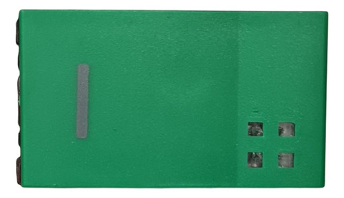 Modulo 1 Pulsador Industrial Verde Linea Plein Exultt