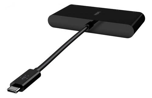 Hub Usb-c Estación De Acoplamiento Multipuerto 4 En 1 De Bel