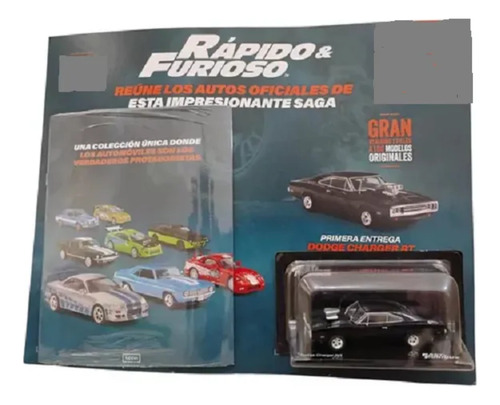 Dodge Charger Rt 1:43 Toretto Negro