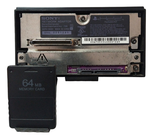 Memory Card Ps2 64mb [fmcb+opl] + Adaptador Hdd Sony [sata] (Reacondicionado)