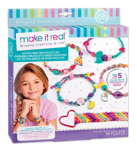 Set Make It Real Pulsera Diy Good Vibes
