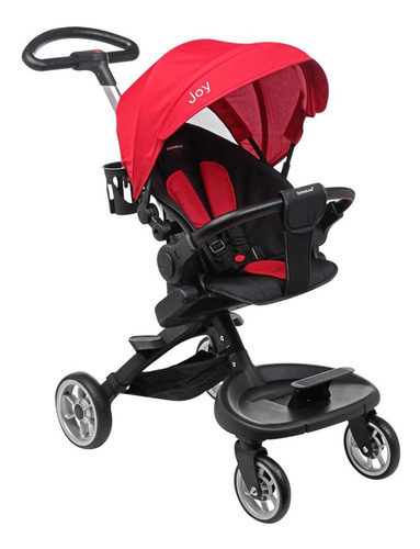 Cochecito De Paseo Bebeluxe Joy Premium Rojo