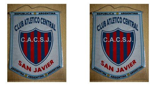 Banderin Grande 40cm Club Atletico Central San Javier