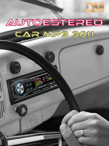 Autoestereo Bluetooth Car Mp3 Player -3011
