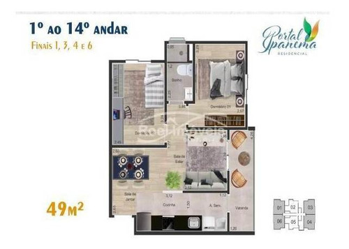 Imagem 12 de 13 de Portal Ipanema Residencial - Av. Ipanema - Zn - Sorocaba! - 1909