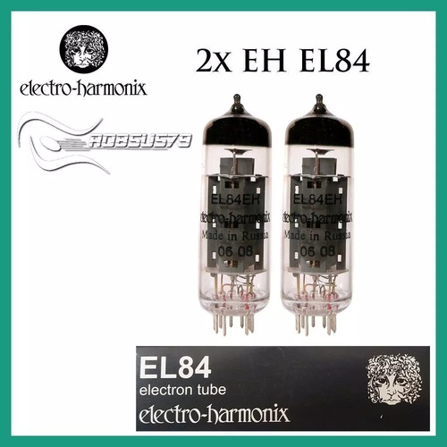 Imagem 2 de 6 de Valvula Electro Harmonix El84eh Par Casado Made In Russia