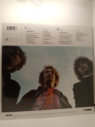 Cream Bbc Sessions Ltd Edition Vinilo Doble