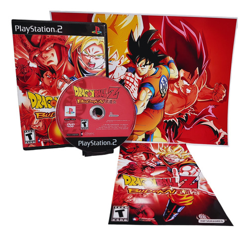 Coleção Dragon Ball Z Budokai 1 Ao 3 Com Posters Para Ps2