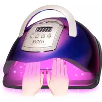 Comprar Lampara De Uñas Uv 280 W 66 Led Seca Uñas Manos Pie Tornasol