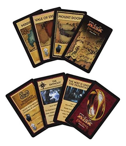 Hasbro Gaming Risk: El Señor De Los Anillos Trilogía Edición