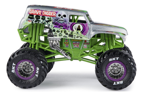Coveiro Oficial Monster Truck Monster Jam Em Escala 1:24