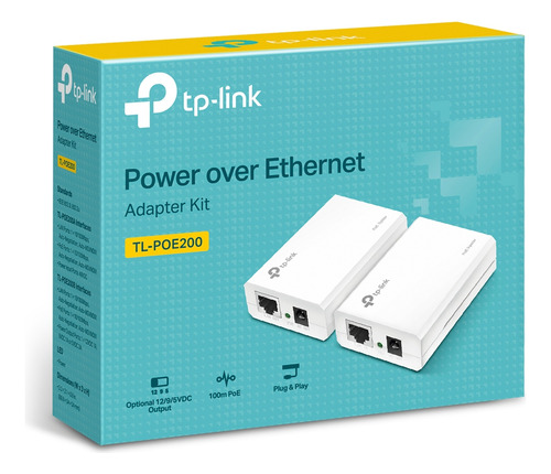 Kit De Energia Tp Link Tl-poe200