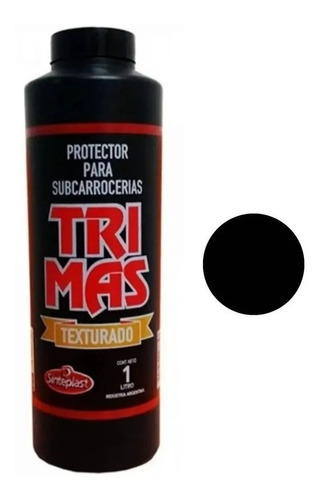 Protec Texturado Negro X 1 L Sherwin Anti Gravilla Agua 