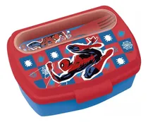 Comprar Lonchera Sandwichera Escolar Infantil Contenedor Cubiertos 