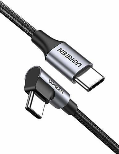 1 Cable Usb-c A Usb-c En Angulo 90cm Ugreen -yw6r