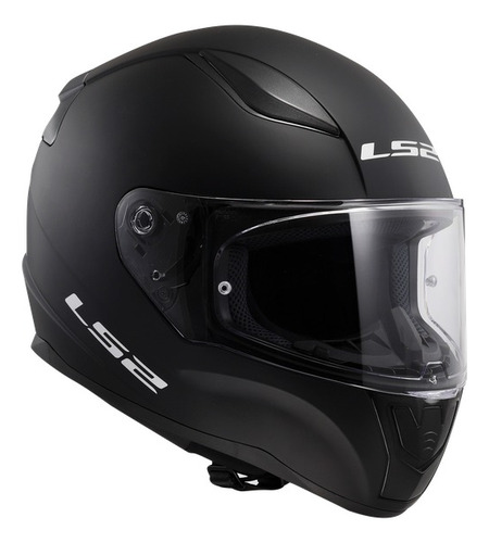 Casco Moto Integral Ls2 353 Rapid 2 Visor Simple 22.06 Gaona Negro Mate M