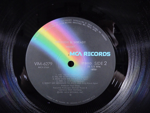 Wrabit Wrough & Wready Lp Vinil Japonês Com Obi (Usado)
