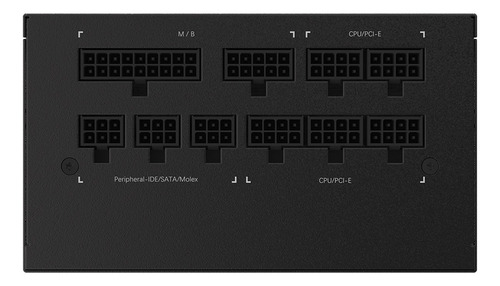 Fuente de alimentación para PC Giga-Byte Technology GP-P750GM 750W negra 100V/240V