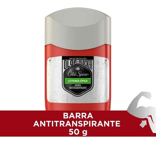 Old Spice Antitranspirante Barra Leyenda Épica 50g