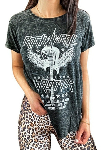 Remera Nevada Rock And Roll Brendy Store Mujer