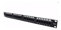 Comprar Patchera Patch Panel Cat 6 24 Puertos Bocas Jack Cat6 Rj45