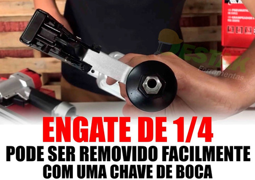 Grampeador Pneumático Pressão 60 A 100psi Uso Profissional