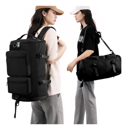 Mochila De Viagem Grande Capacidade Reforçada Vários Bolsos