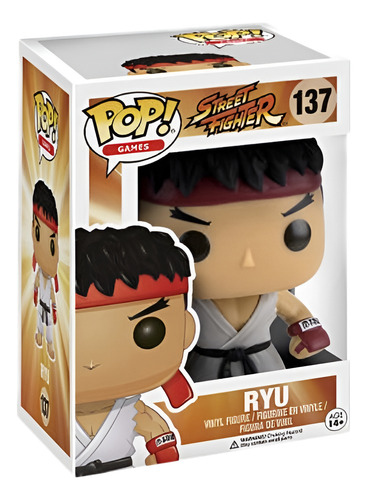 Funko Pop Ryu #137 Street Fighter