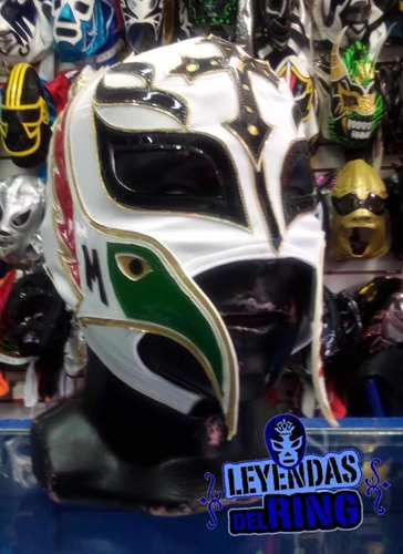 Máscara Semi Profesional Del Luchador Rey Misterio Usa-mex