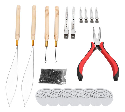 Kit De Extensiones De Cabello Con Pinzas Para Forma De Pico