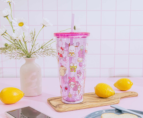 Carnival Cup Silver Buffalo Sanrio Hello Kitty 32 Ml Con Tap